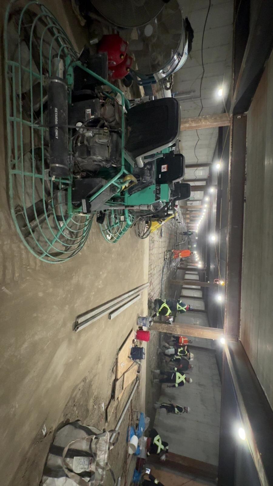 Concrete construction project by Diamond Concrete Works Ltd.