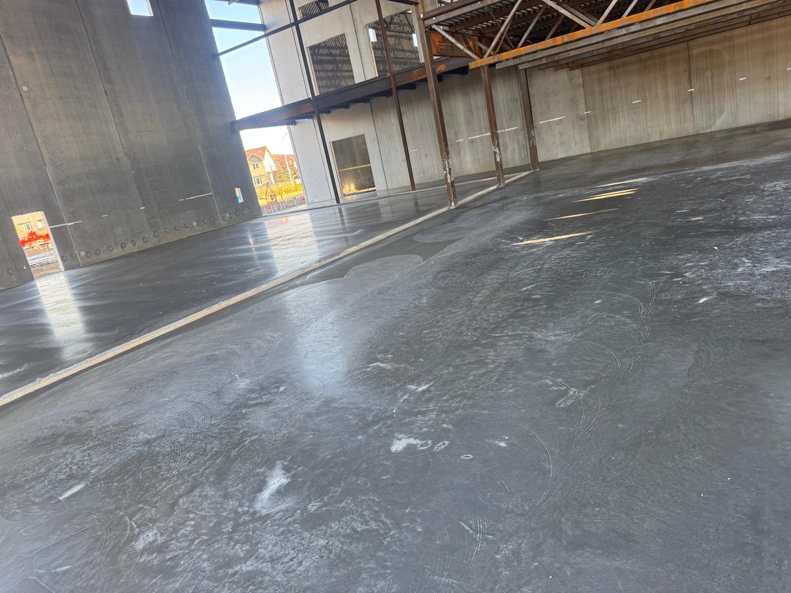 Concrete site preparation by Diamond Concrete Works Ltd.